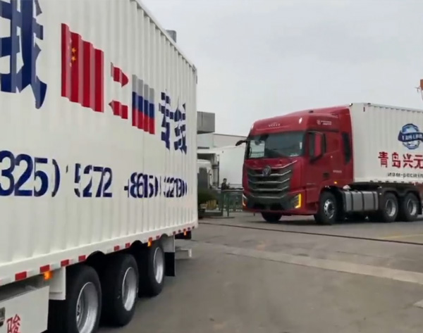 兴元顺达TIR车队运输公路案例视频拍摄二
